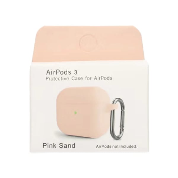 AirPods 3 Fodral Silikon - Rosa