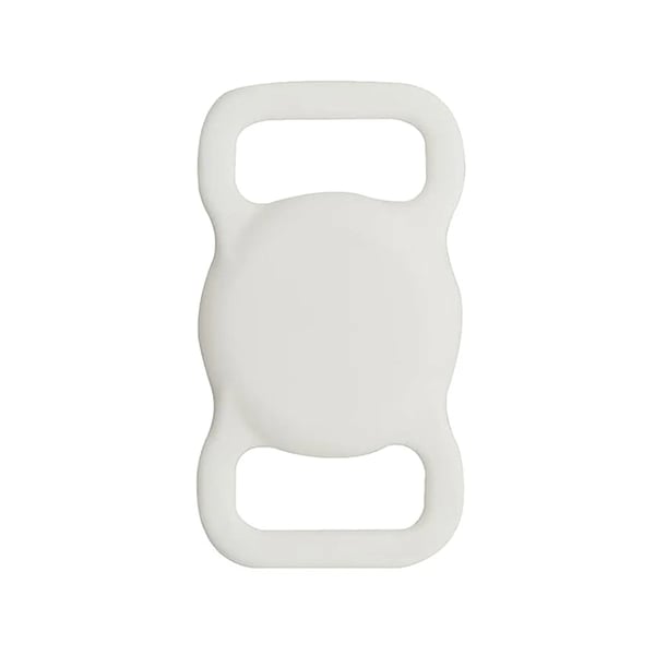 AirTag Fodral Silikon - Vit