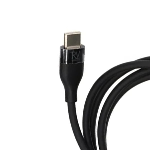 Rvelon USB-A till USB-C Kabel 1 Meter - Svart