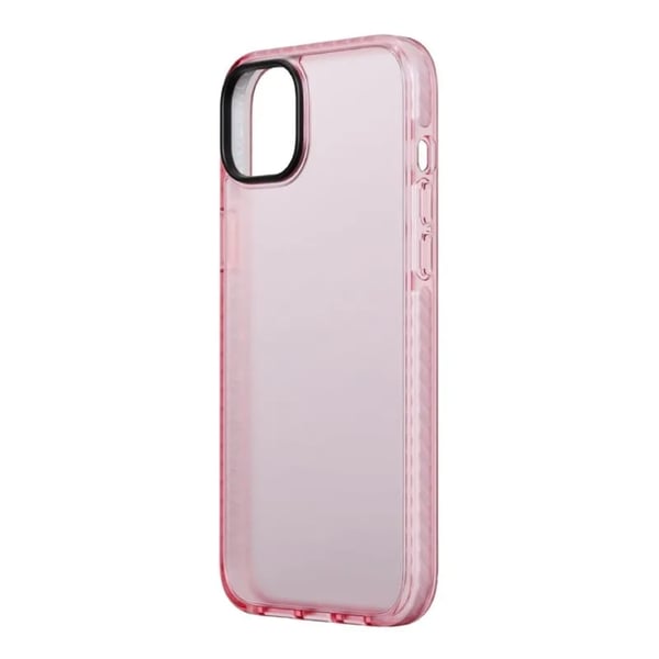 iPhone 15 Plus Stöttåligt TPU Mobilskal - Rosa