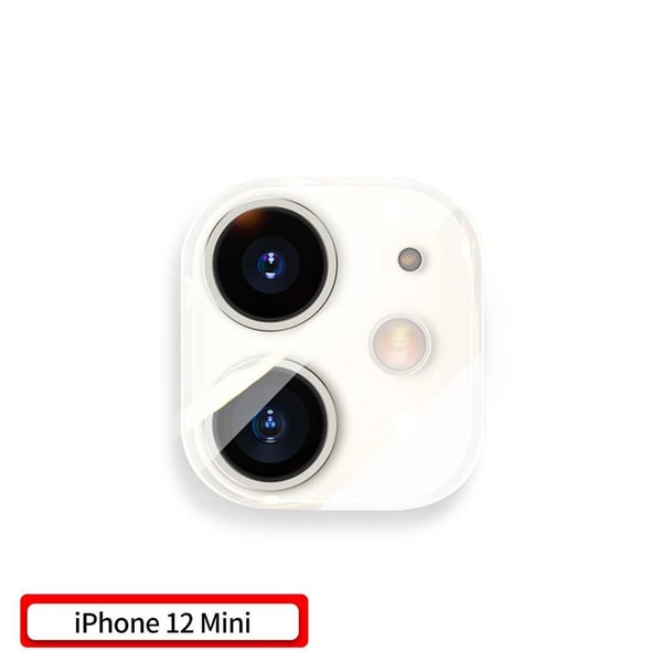 SiGN Linsskydd i Härdat Glas för iPhone 12 Mini - Transparent