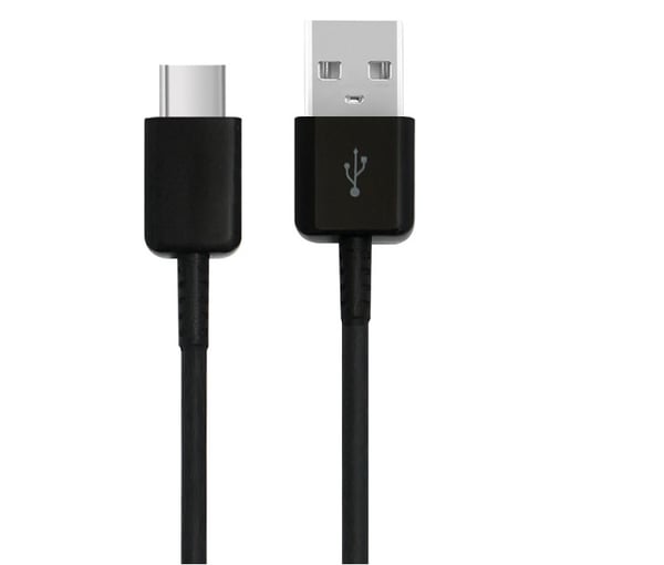 SiGN Skin USB-A till USB-C, 3A, 1.2m - Svart