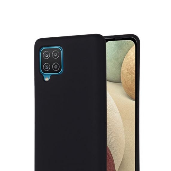 Mobilskal Silikon Samsung A22 4G Färg Svart