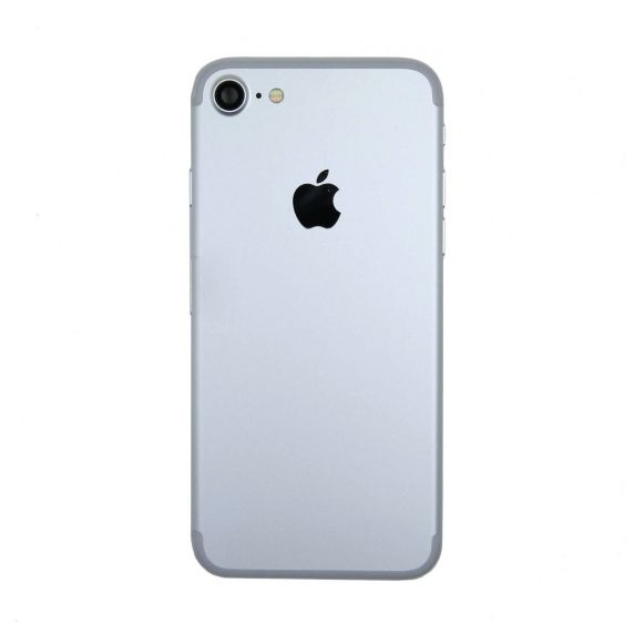 iPhone 7 Baksida Med Komplett Ram - Silver