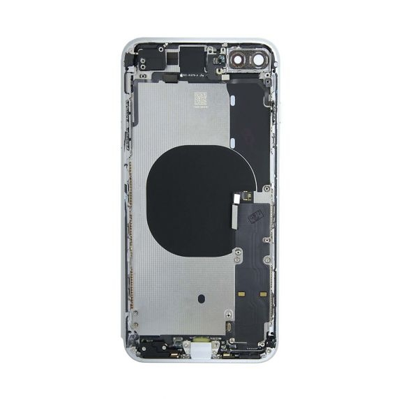 iPhone 8 Plus Baksida Med Komplett Ram - Vit