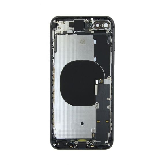 iPhone 8 Plus Baksida Med Komplett Ram - Svart