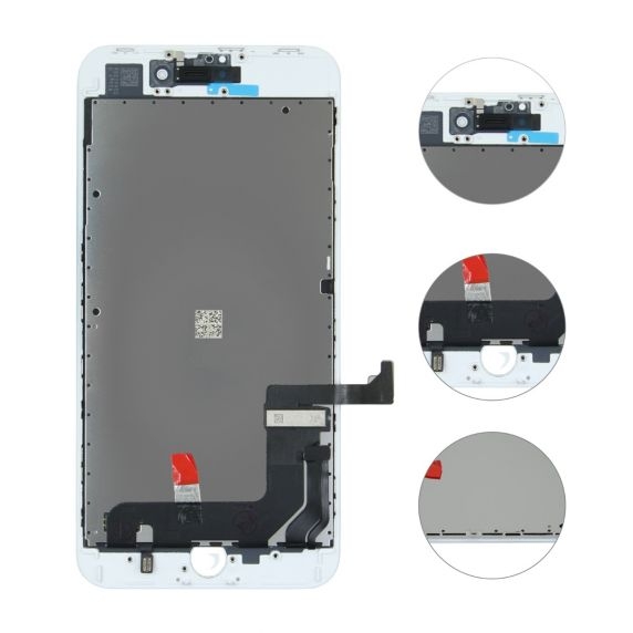 iPhone 8 Plus DTP Skärm Med Display - Vit (Avplockad från ny iPhone)