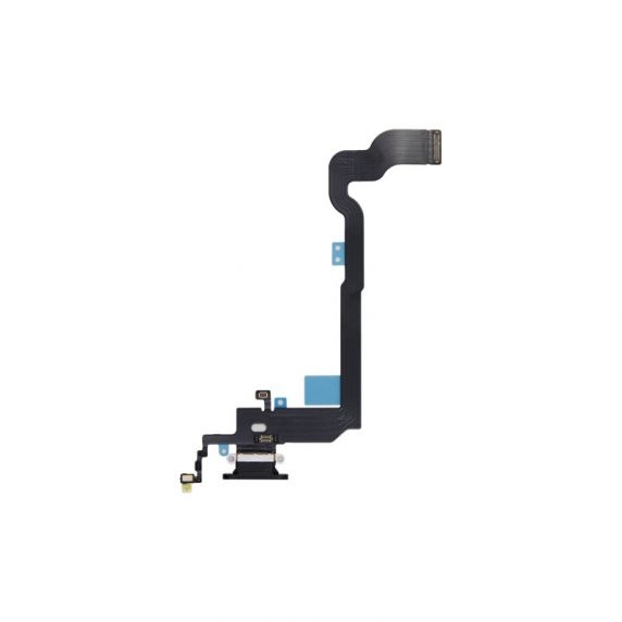 iPhone X Laddkontakt Flexkabel Färg Svart