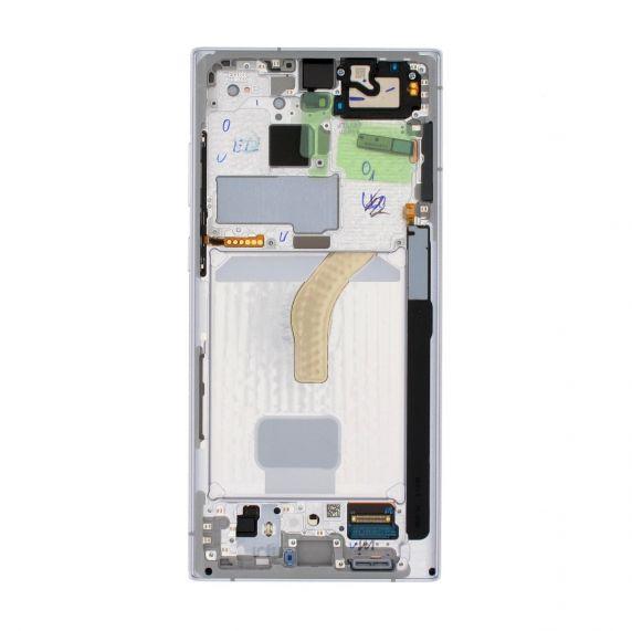 Samsung Galaxy S22 Ultra (SM-S908B) Skärm med Display - Vit