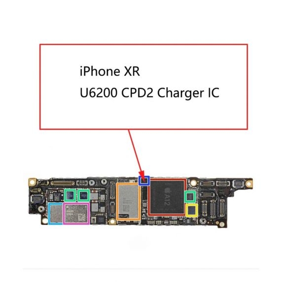 U6200 IC 20Pin CPD2 - iPhone 8/8 Plus/X/XS/XR/XS Max