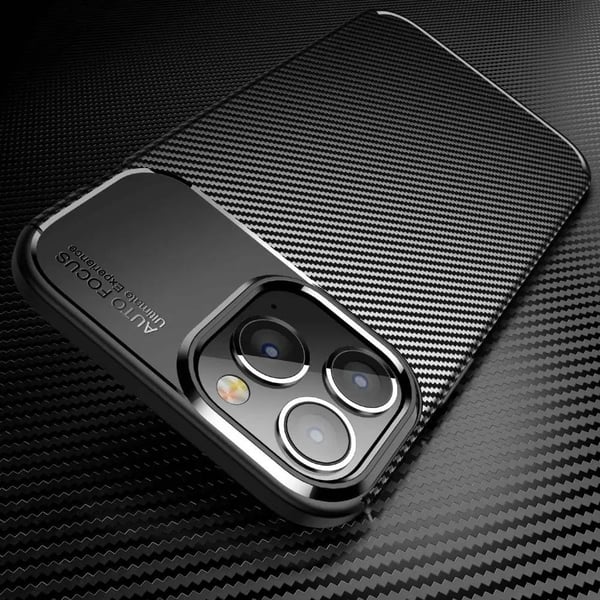 Carbon fiber skal iPhone 14 Pro Max - Svart