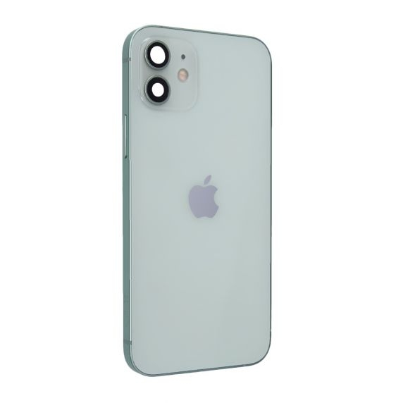 iPhone 12 Baksida/Komplett Ram - Grön