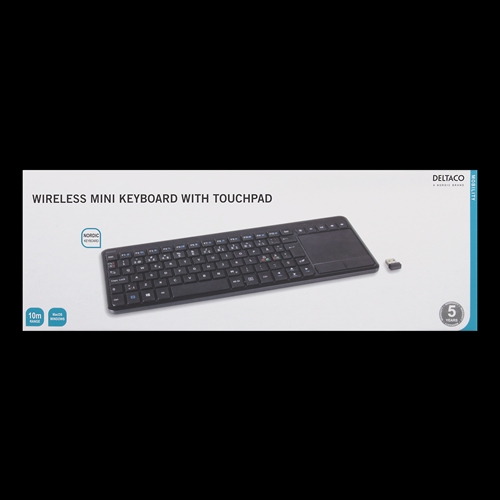 Wireless Mini Keyboard With Touchpad