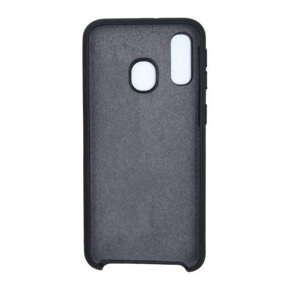 Silikonskal Samsung A40 - Svart