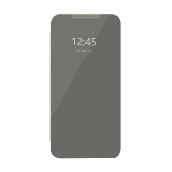 Folio Case For Samsung A70 Silver