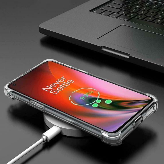 Stöttåligt Skal OnePlus Nord 2 5G - Transparent