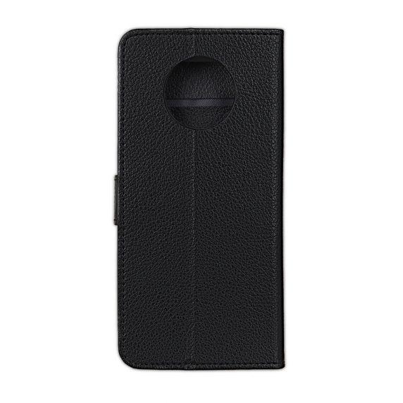 Flip Stand Leather Wallet Case For OnePlus 7T Black