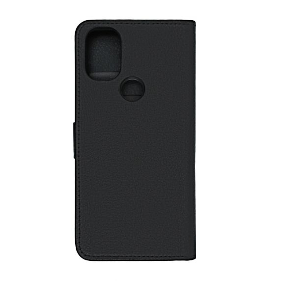Flip Stand Läderfodral till OnePlus Nord N10 5G Svart