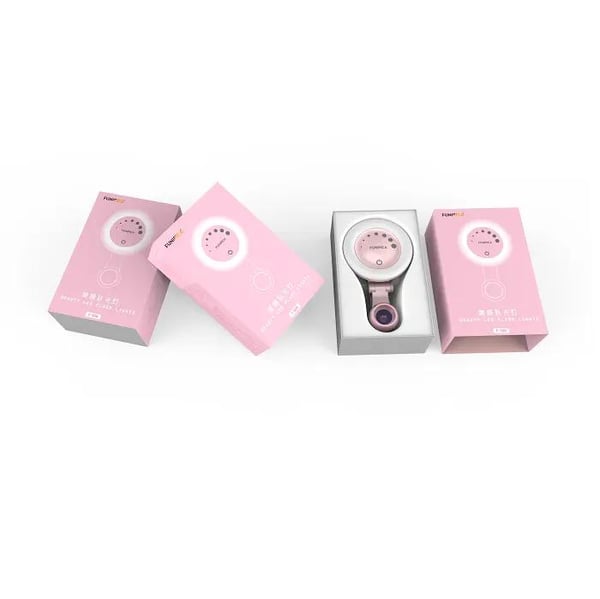 TikTok Selfie Lampa Ring - Rosa