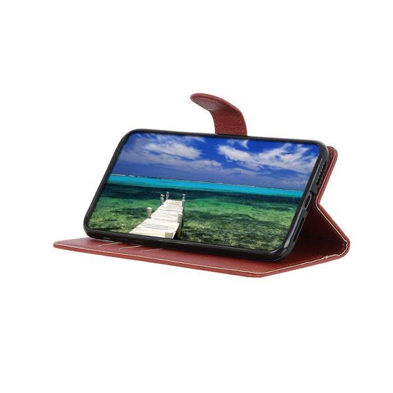 Flip Stand Leather Wallet Case For Xiaomi Mi 11 Brown
