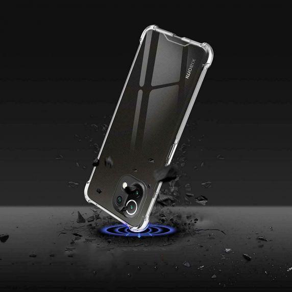 Stöttåligt Skal Xiaomi Mi 11 Lite 5G - Transparent