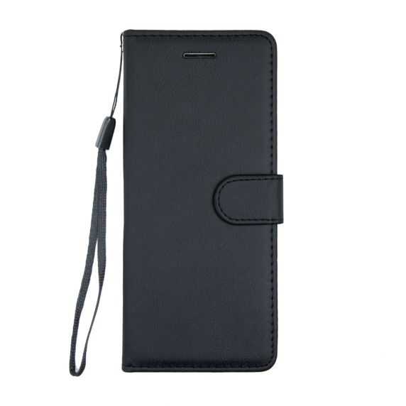 Flip Stand Leather Wallet Case For Sony Xperia 10 Black