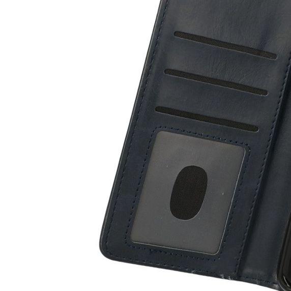 Huawei P30 Lite Flip Stand Leather Wallet Case Blue