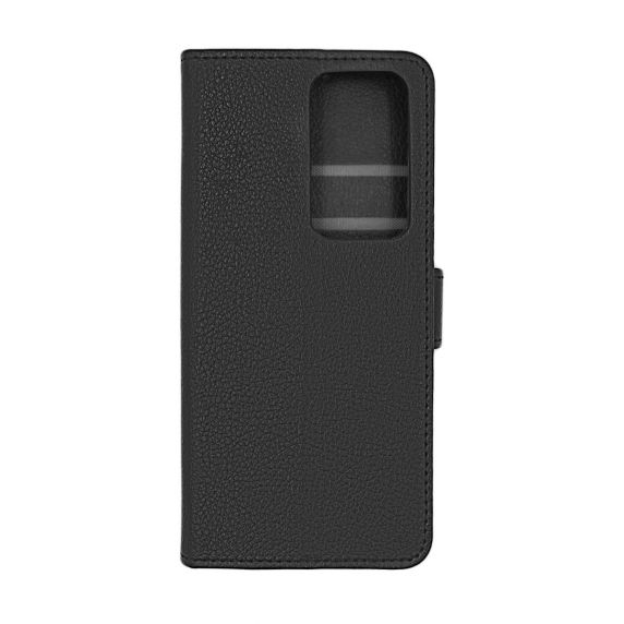 Flip Stand Leather Wallet Case For Huawei P40 Pro Plus Black
