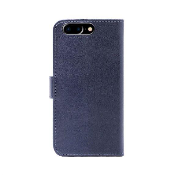 Flip Stand Leather Case For iPhone 7 plus/8 plus Blue