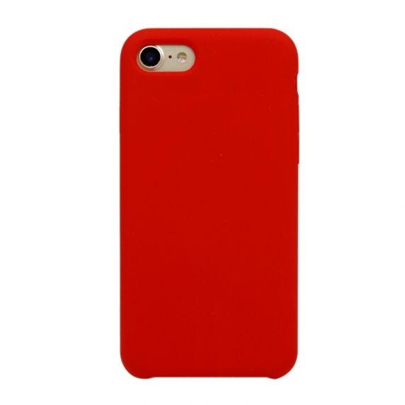 Silikonskal iPhone 7/8/SE (2020/2022) - Röd