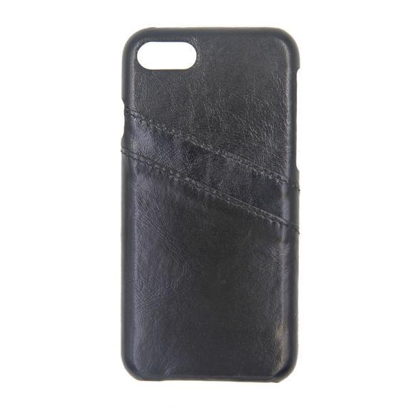 Fitted Leather Case For iPhone 7/8 Black