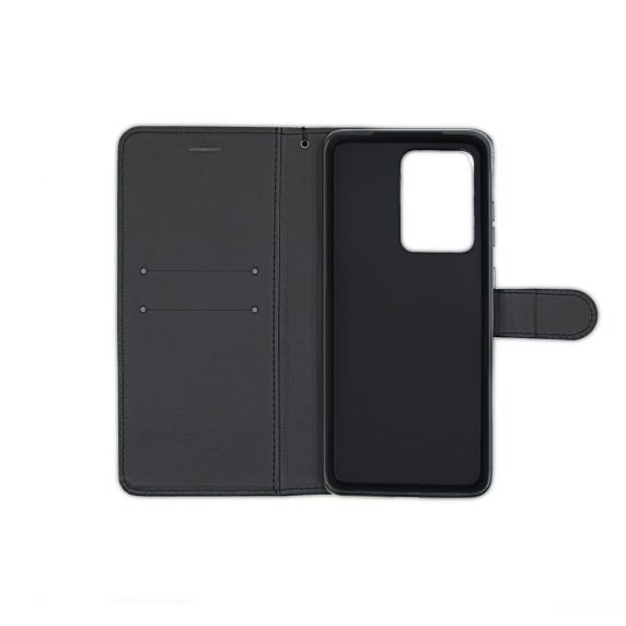 Flip Stand Leather Wallet Case For Samsung Galaxy S20 Ultra 5G Black