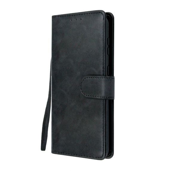 Flip Stand Läderfodral till Samsung Galaxy S21 Svart
