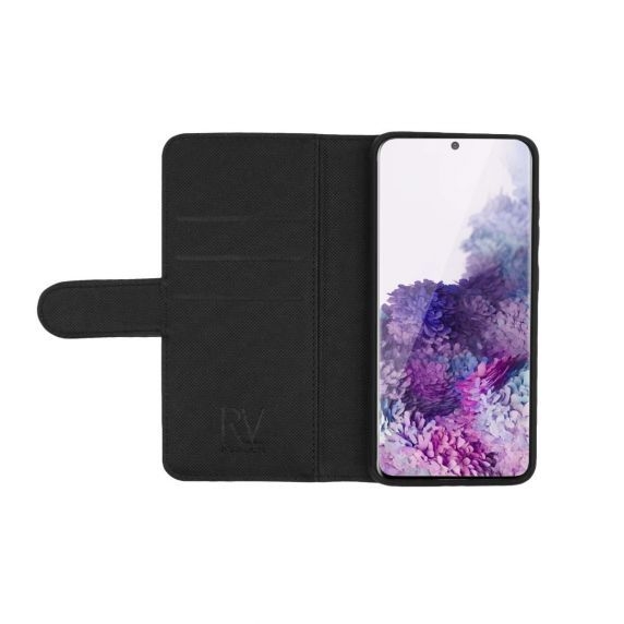 RV Magnetiskt Plånboksfodral - Samsung S21 FE - Svart