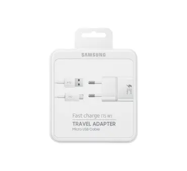 Samsung Snabbladdare EP-TA20EWE 2.0A (15W) med Micro USB kabel
