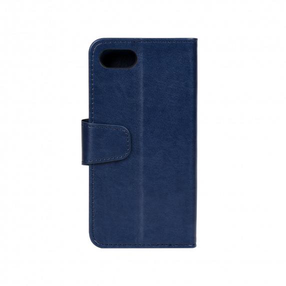 Flip Stand PU Leather Kickstand Card Case Blue For iPhone 7/8