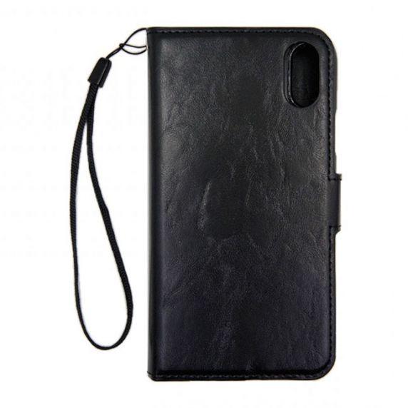 Detachable Leather Case For iPhone X/XS Black