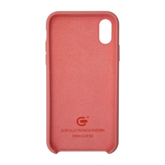 Liquid Silicone Case For iPhone X/XS Pink