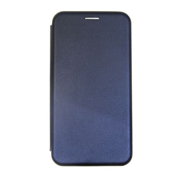 Flip Stand PU Leather Case For iPhone X/XS Midnight Blue