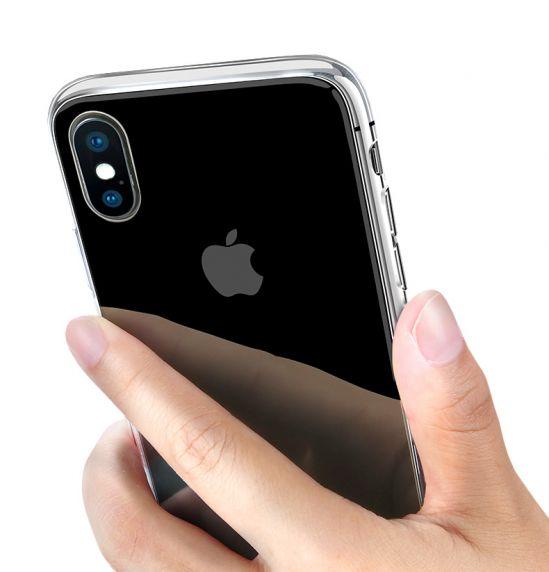 Mjukt TPU skal för iPhone X / XS