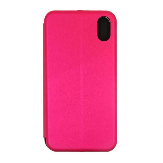 Flip Stand Leather Case For iPhone XR Rose