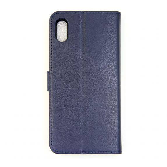 Detachable Leather Case For iPhone XS Max Blue