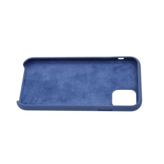 Silicon Case Blue For iPhone 11