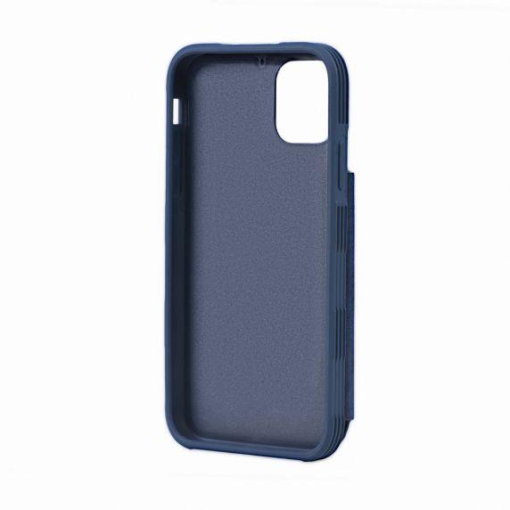 iPhone 11 PU Leather Back Flip Wallet Case Blue
