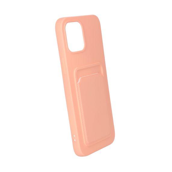 Original Candy Flower Wallet Card Slot Phone Case for iPhone 11 Pink Soft Silicone Shockproof Cover