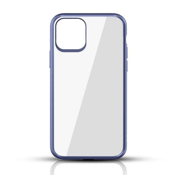 iPhone 11 Pro Transparent Shockproof With TPU Edge Case Blue