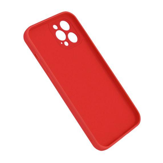 Apple iPhone 12/12 Pro Soft Silicone Case Red High Quality