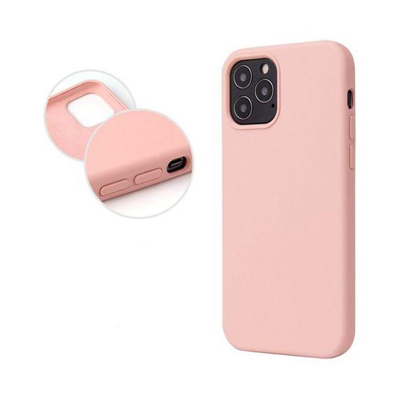 iPhone 13 Mini Liquid Silikonfodral Cherry Pink