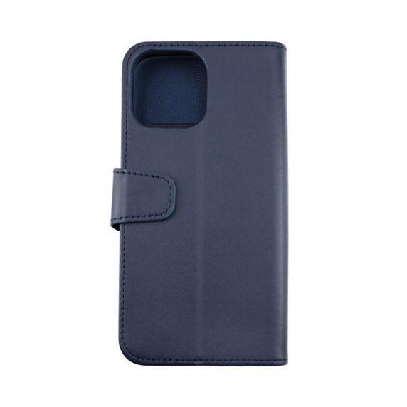 RV Plånboksfodral Extra Kortfack och Stativ - iPhone 13 Mini - Blå