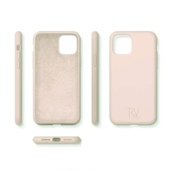 Rvelon iPhone 11 Skal - Silikon Beige